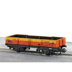 Peco Ferry' Tube Wagon, Satlink, Red/Yellow N Gauge NR-7J