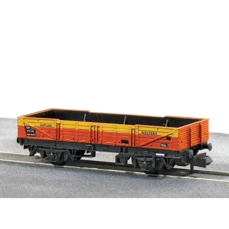 Peco Ferry' Tube Wagon, Satlink, Red/Yellow N Gauge NR-7J