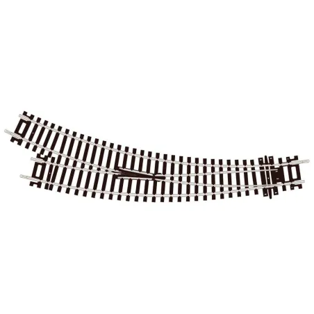 Peco Curved Double Radius, R/H Turnout, Insulfrog OO/HO Gauge ST-244