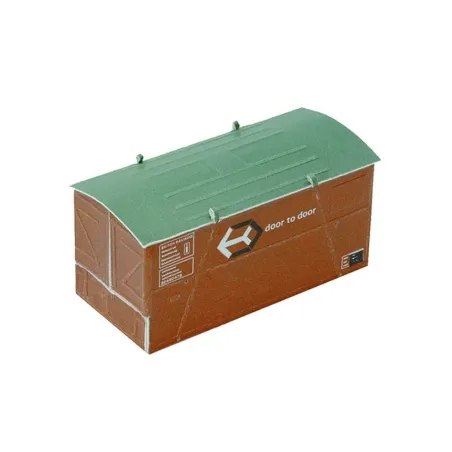 Peco Container, British Rail, bauxite OO Gauge R-66BR