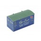 Peco Container, Silver Cross, blue OO Gauge R-66SC