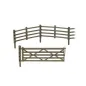 Peco Flexible Field Fencing & Gates Fencing(47in) Gates(4) O Gauge LK-743