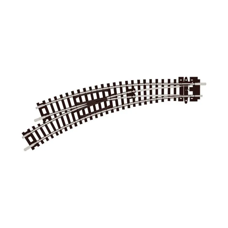 Peco L/H Curved Turnout N Gauge ST-45