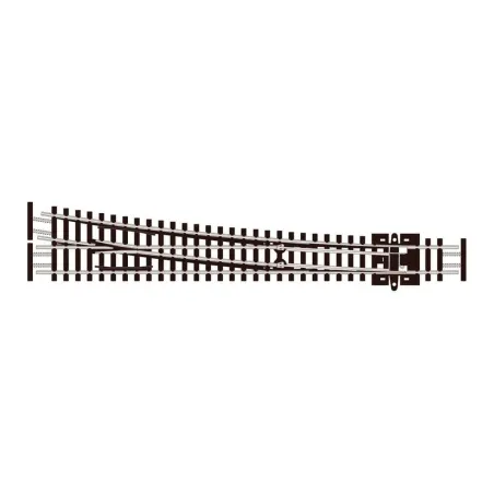 Peco Large radius R/H N Gauge SL-E388F