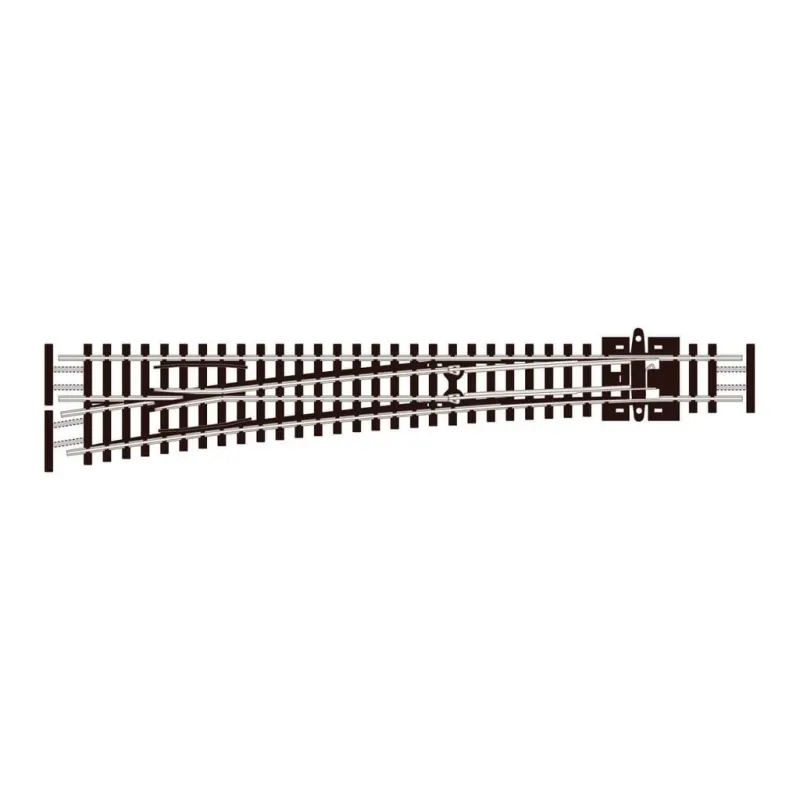 Peco Large radius L/H N Gauge SL-E389F