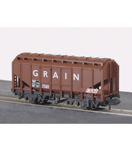 Peco Grain Wagon, brown N Gauge NR-66