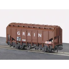 Peco Grain Wagon, brown N Gauge NR-66