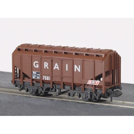 Peco Grain Wagon, brown N Gauge NR-66