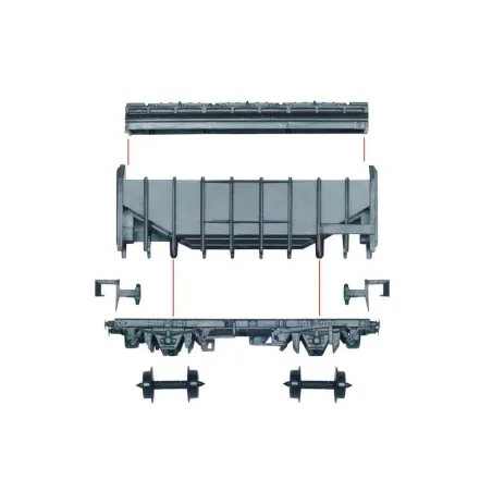 Peco Grain Whisky Wagon N Gauge KNR-67