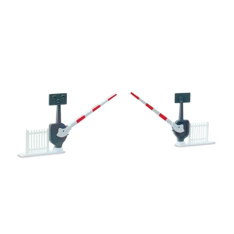 Peco Level Crossing Barriers (2) with Fencing N Gauge NB-51
