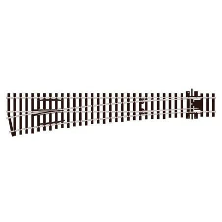 Peco Large radius L/H OO/HO Gauge SL-E189 