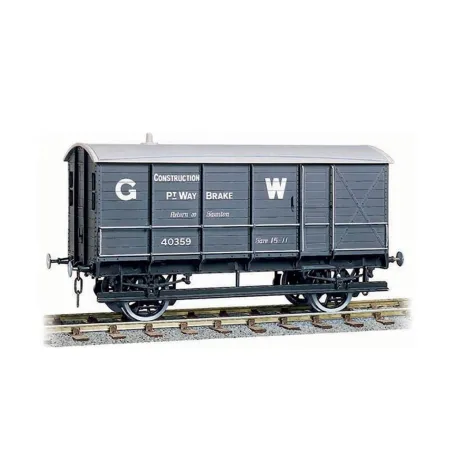 Peco GWR Permanent Way Brake Van O Gauge W-602