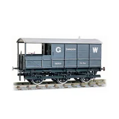 Peco GWR 24ton Six Wheel Brake Van O Gauge W-603