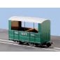 Peco Glyn Valley Tramway 4 Wheel Open Side Coach OO9 Gauge GR-520