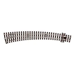 Peco L/H Curved Turnout HOn3 Gauge SL-E1487