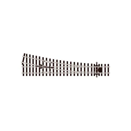 Peco HOn3 R/H Code 70 Turnout UNIFROG HOn3 Gauge SL-U1551