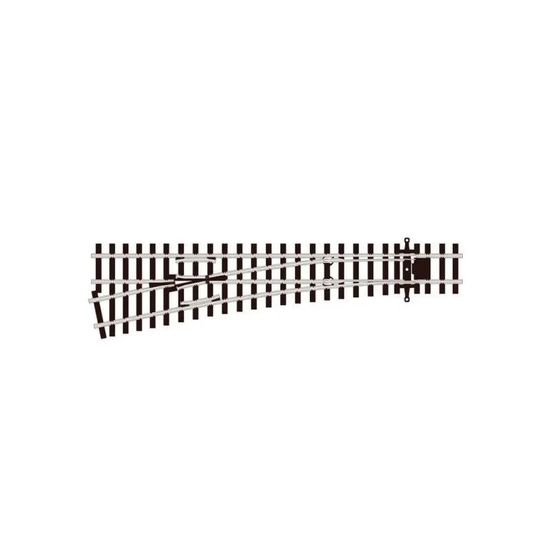 Peco HOn3 L/H Code 70 Turnout UNIFROG HOn3 Gauge SL-U1552