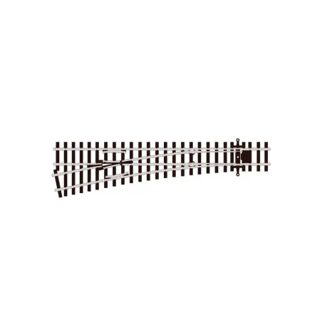 Peco HOn3 L/H Code 70 Turnout UNIFROG HOn3 Gauge SL-U1552