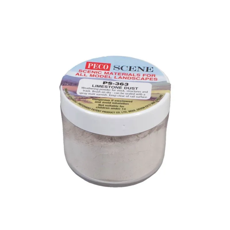 Peco Limestone Dust All Gauges PS-363