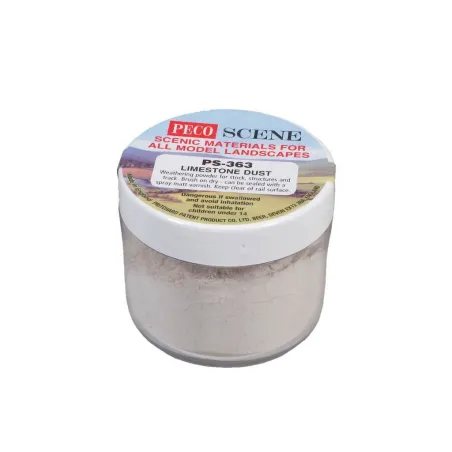Peco Limestone Dust All Gauges PS-363