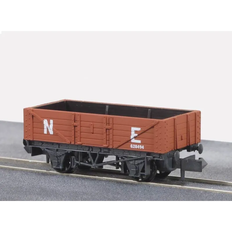 Peco Mineral, 5 plank LNER, red oxide N Gauge NR-40E