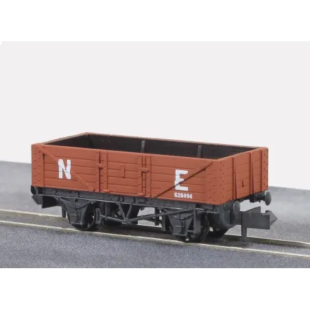 Peco Mineral, 5 plank LNER, red oxide N Gauge NR-40E