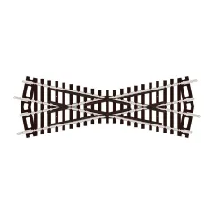 Peco Medium Crossing (22½ angle) Insulfrog OO/HO Gauge ST-250