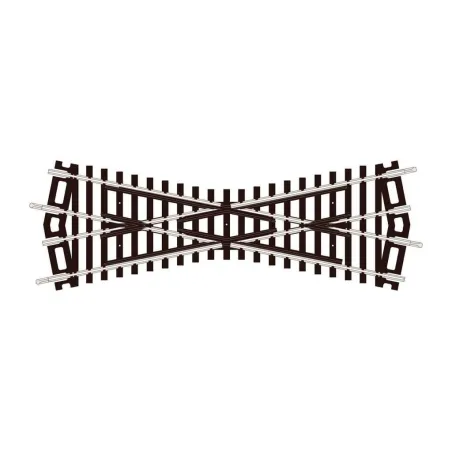 Peco Medium Crossing (22½ angle) Insulfrog OO/HO Gauge ST-250