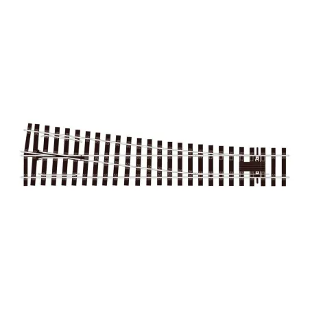 Peco Medium radius (1828mm, 72”) Turnout R/H Electrofrog O Gauge SL-E791BH