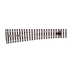 Peco Medium radius (1828mm, 72”) Turnout L/H Electrofrog O Gauge SL-E792BH