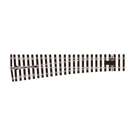 Peco Medium radius (1828mm, 72”) Turnout L/H Electrofrog O Gauge SL-E792BH