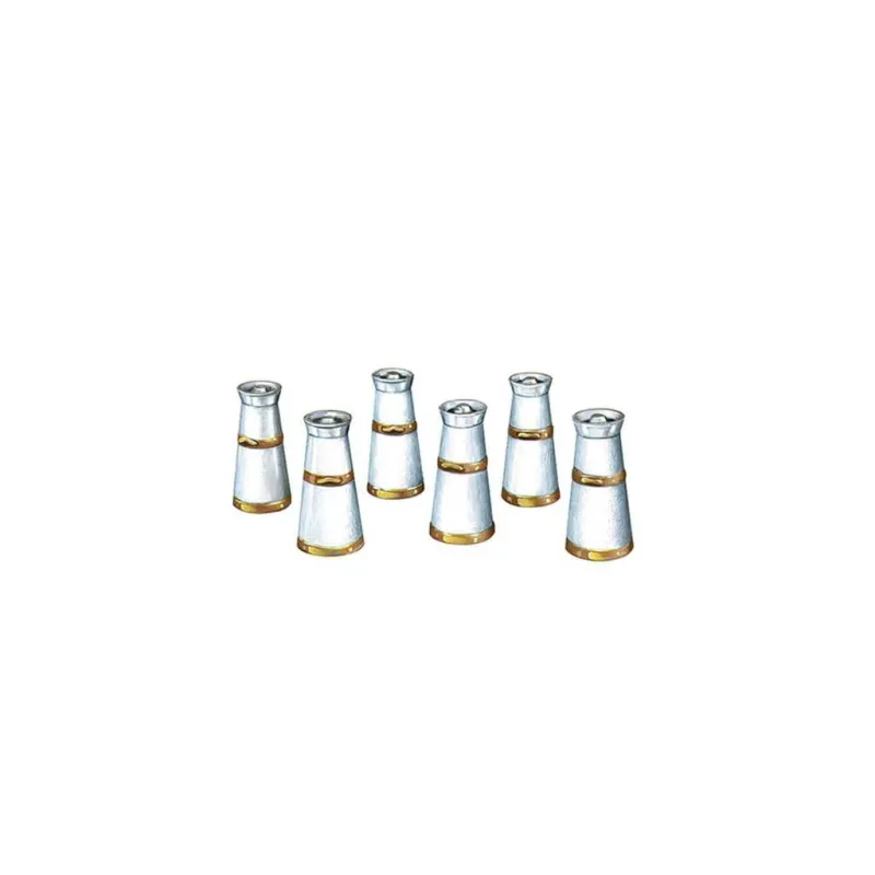 Peco Milk Churns (cast white metal) O Gauge LK-751