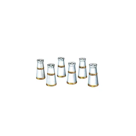 Peco Milk Churns (cast white metal) O Gauge LK-751