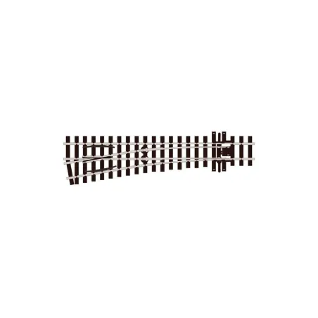 Peco Medium radius L/H Turnout HOn3 Gauge SL-E1496