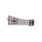 Peco No.1 Radius, R/H Turnout, Insulfrog N Gauge ST-5