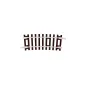 Peco No.1 Radius Half Curve, 371mm (14⅝in) radius OO/HO Gauge ST-222