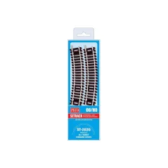 Peco No.1 Radius Standard Curve, 371mm (14⅝in) radius OO/HO Gauge ST-2020