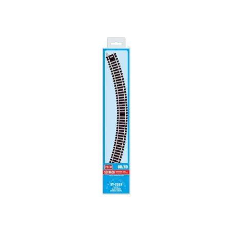 Peco No.2 Radius Double Curve, 438mm (17¼in) radius OO/HO Gauge ST-2026
