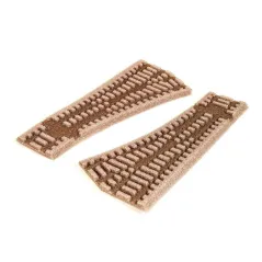 Peco No.2 Radius, R/H Turnout Inlay OO/HO Gauge ST-255
