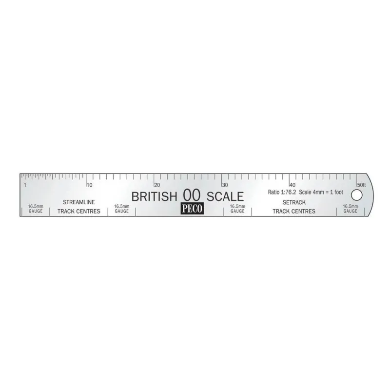 Peco OO/HO Scale Rule OO/HO Gauge SL-20