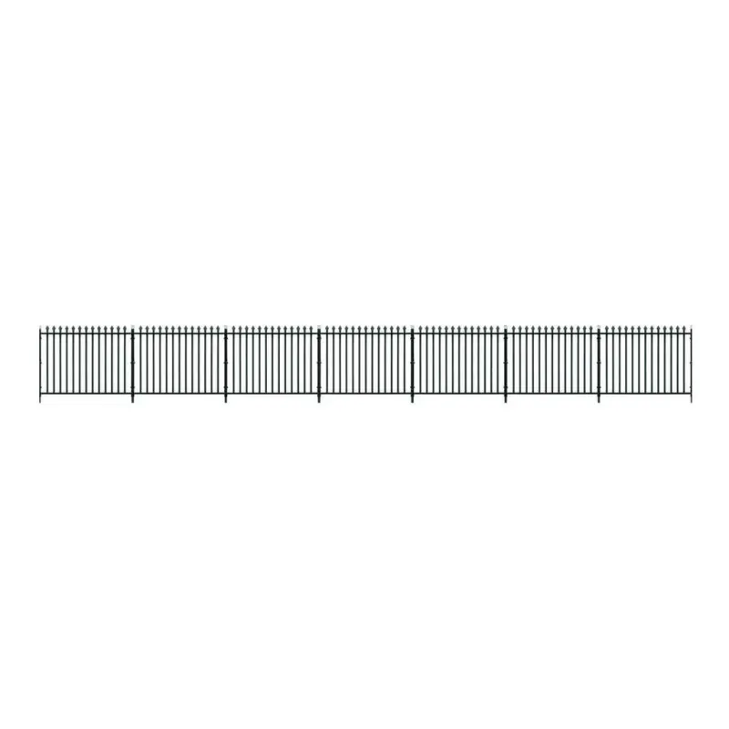 Peco O Gauge GWR Spear Fencing - Straight & Gates Fencing(890mm)1 Lge 2 sml Gates O Gauge LK-741