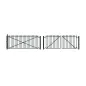 Peco O Gauge GWR Spear Fencing - Ramps & Gates Fencing(890mm)1 Lge 2 sml Gates O Gauge LK-742