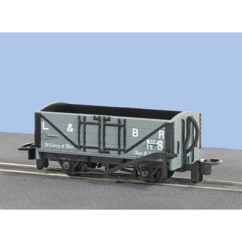 Peco OO-9 Open Wagon, L&B Livery NO.8 OO9 Gauge GR-200D