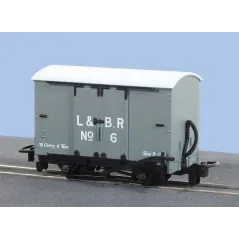 Peco OO-9 Box Van, L&B Livert No.6 OO9 Gauge GR-220D