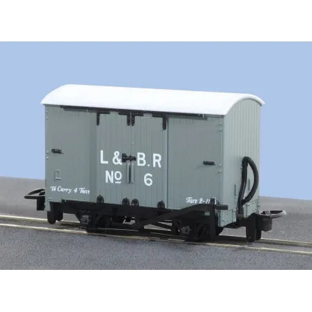 Peco OO-9 Box Van, L&B Livert No.6 OO9 Gauge GR-220D