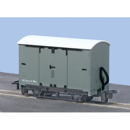 Peco OO-9 Open Wagon, Brown Unlettered OO9 Gauge GR-220U