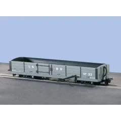 Peco OO-9 L&B Bogie Open Wagon L & B Livery OO9 Gauge GR-230
