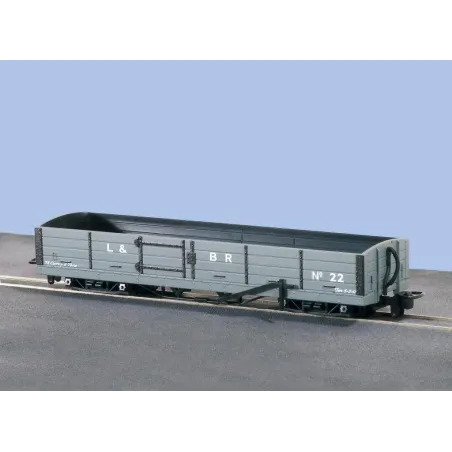 Peco OO-9 L&B Bogie Open Wagon L & B Livery OO9 Gauge GR-230