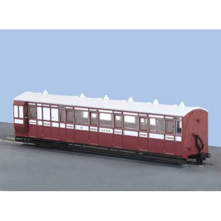Peco OO-9 Brake Coach, L&B Livery No.15 OO9 Gauge GR-420A
