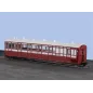 Peco OO-9 L&B Brake Coach L&B Livery No.16 OO9 Gauge GR-420B